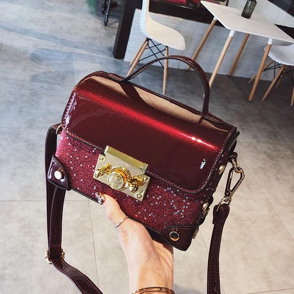 

2020 shoulder bag women messenger bags ladies chain crossbody bag artificial leather purse and female handbag 427