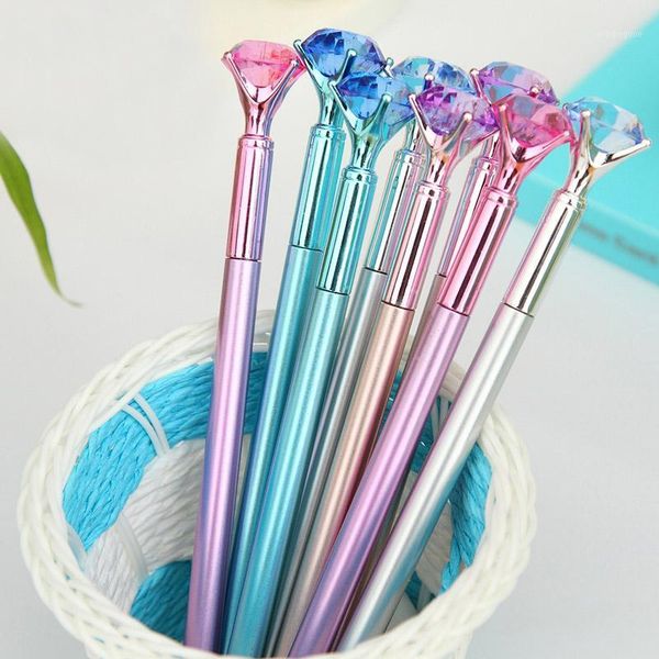 Simpatiche penne gel 0,5 mm creative kawaii colorate in plastica neutra per bambini che scrivono forniture per ufficio scolastiche cancelleria1 gel
