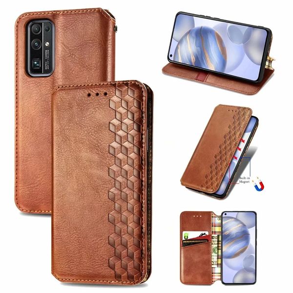 

for huawei honor 30 pro to suck flip leather case for huawei honor 9a 9s 30 lite 30s leather wallet phone case