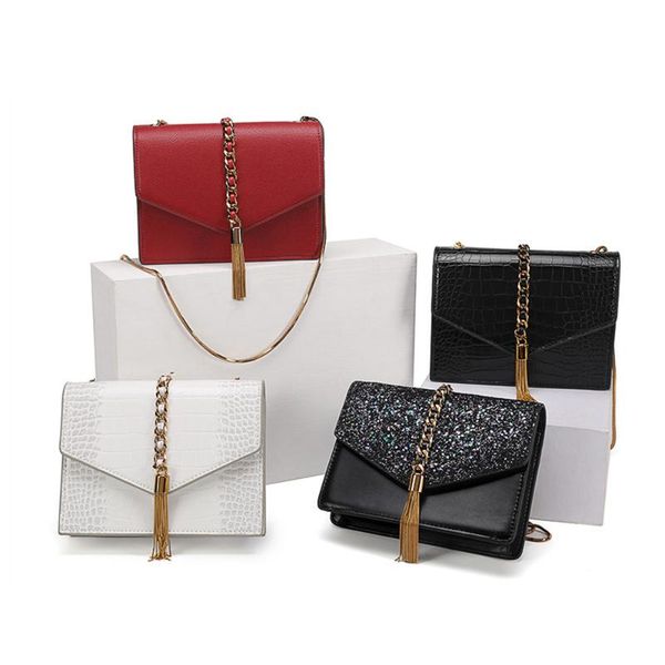 

роскошная малый crossbody сумка дамы плеча tassel сумки женщины кошелек сцепления 2020