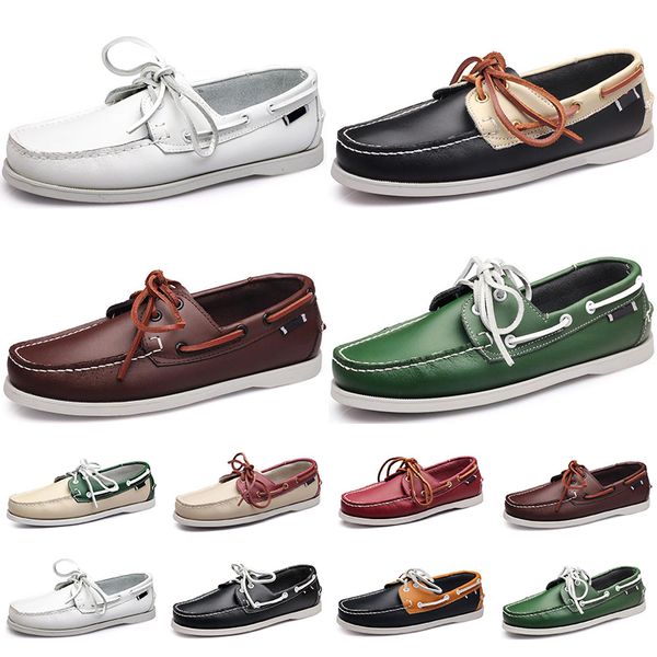 

2021 new men running shoes black white red orange navy blue mens fashion trainer sneakers outdoor jogging walking size 40-45