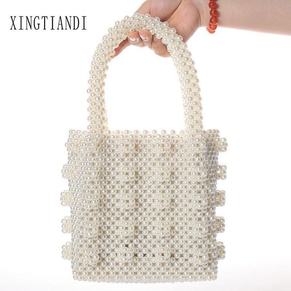 

evening bags handmade pearl bag handle purse beaded luxury handbags for wholesale vintage