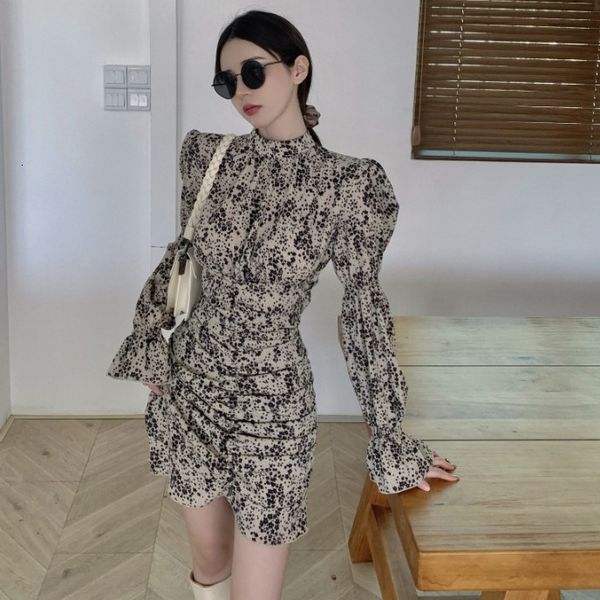 

short cut off dress with long sleeves