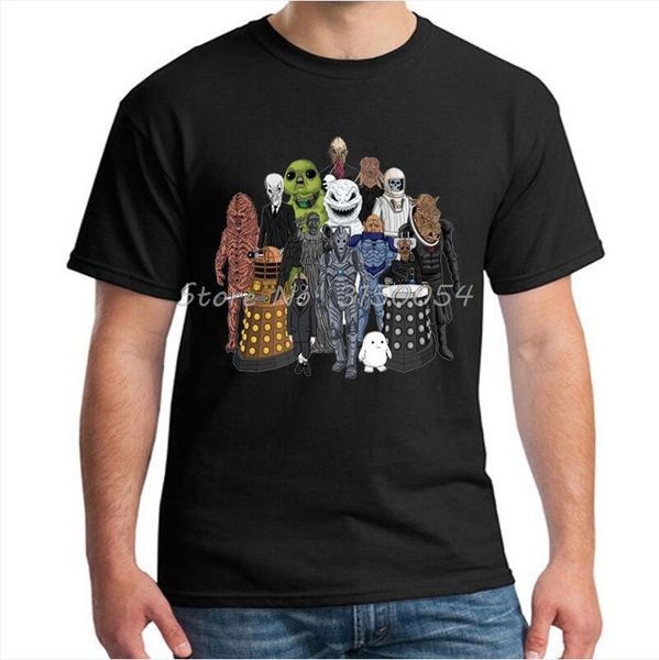 

sport new dr who print o-neck modal cotton tshirt cool original custom tv doctor who print tees men's short sleeve t-shirt
