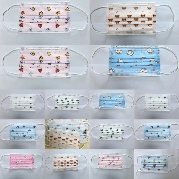 

3 respirator masks with 11 breathable elastic designer disposable face ear loop design ply kids vbhv eiuvv 2 u4efd