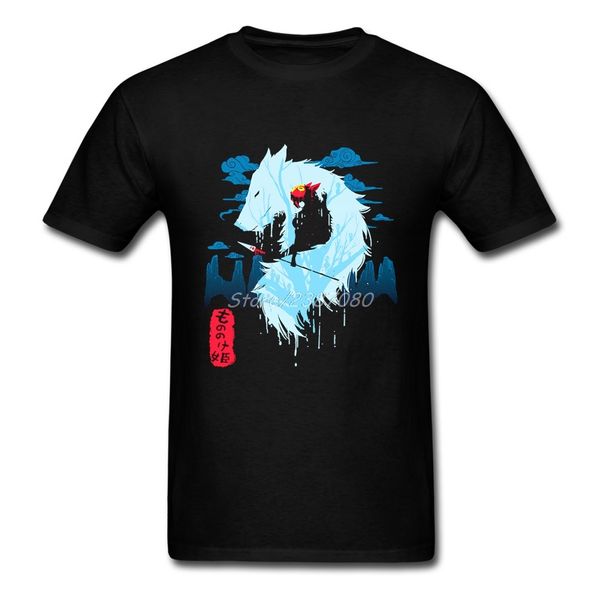 

princess mononoke custom short sleeve brand clothing hiphop camiseta masculina crewneck 3xl 3d sport hooded sweatshirt hoodie men t shirt