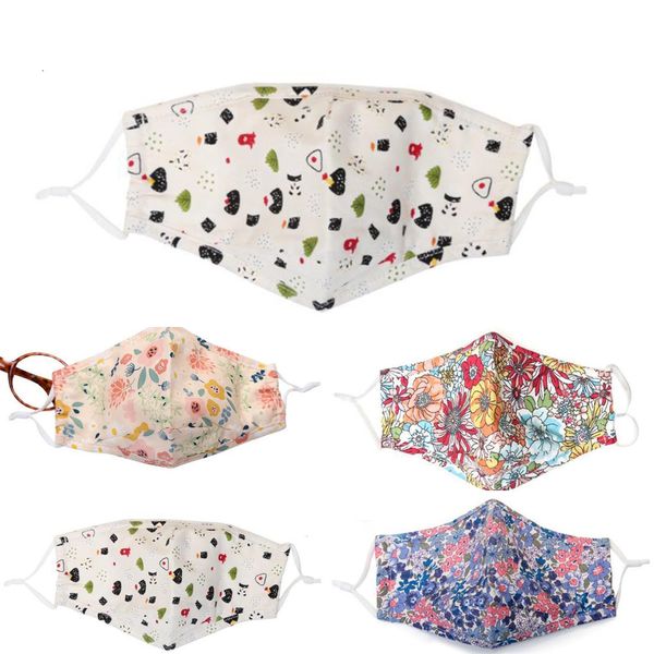 

cotton face filter designer small mask with floral dust mask respirator protective masks p293u 2jbxz