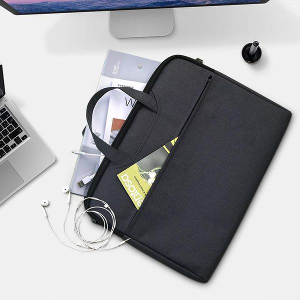 

document bags business briefcase travel organizer pouch folder passport holder laphandbag trip notebook accessories1