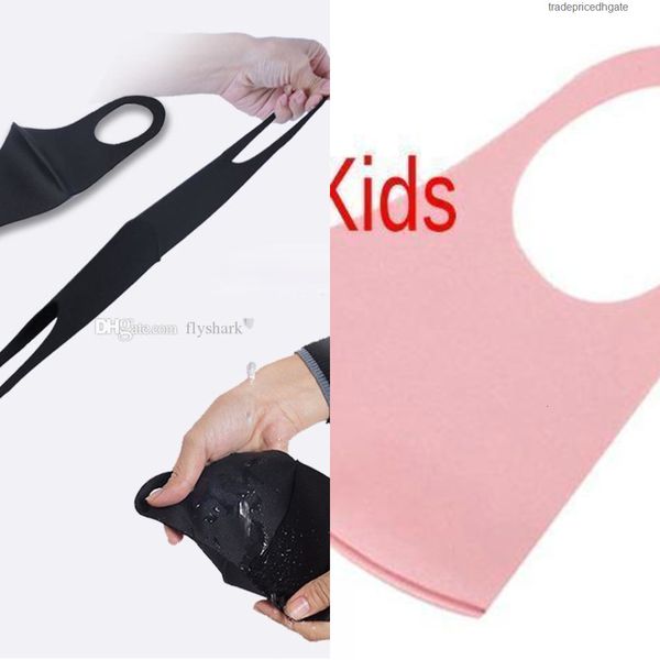 

ice silk cotton reusable kids masks anti-dust cover pm2.5 respirator dustproof anti- uk4d 91uw