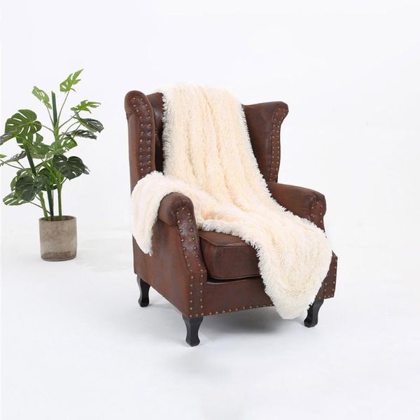 

blankets super soft fuzzy fur faux elegant cozy with fluffy shaggy long throw blanket lightweight plush sherpa fleece #y10