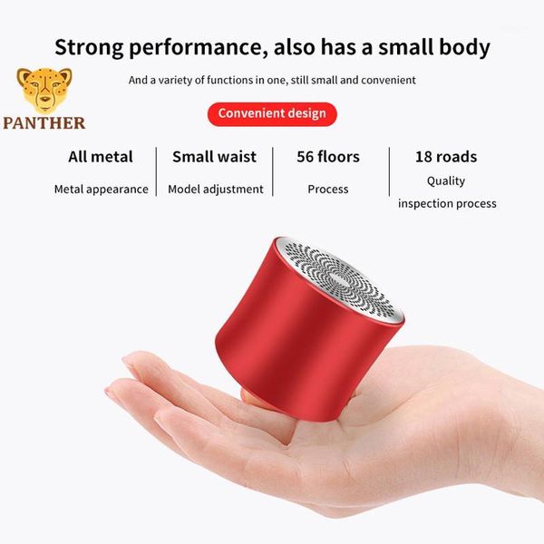 

portable mini bluetooth wireless speakers stereo music surround support tf card usb subwoofer for smartphones1