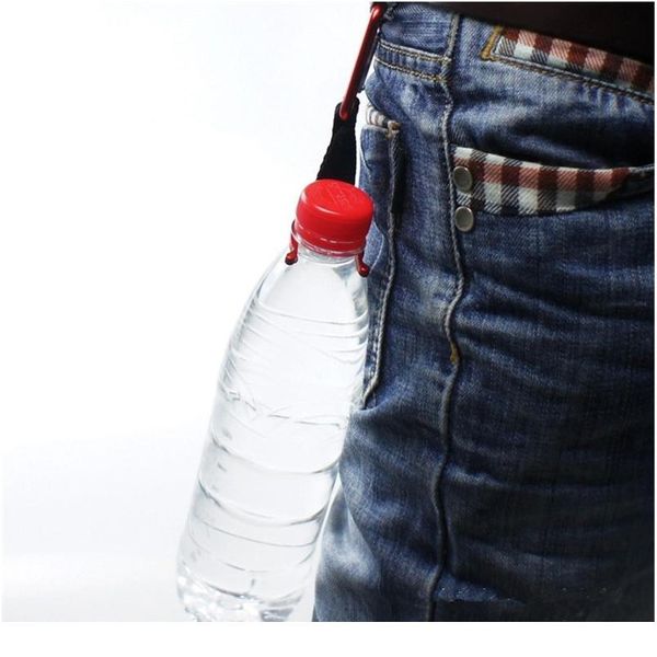 

survival tool carabiner water bottle buckle hook holder clip for camping hiking traveling outdoor camping qylugx