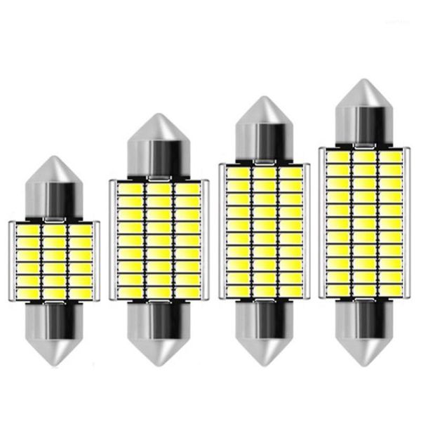 

festoon 31mm 36mm 39mm 41mm led bulb c5w c10w super bright 4014 smd canbus error auto interior doom lamp car reading lights1