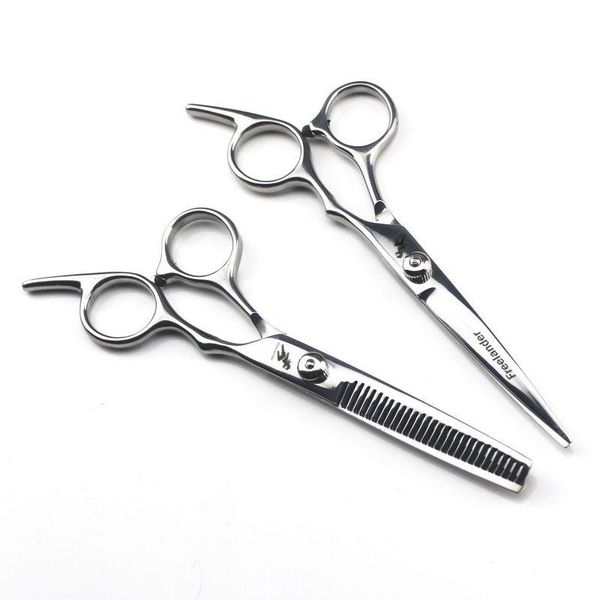

6.0 hairdressing barber professional cutting scissors hair shears ander japan 440c salon hair thinning scissors makas sqcnaa