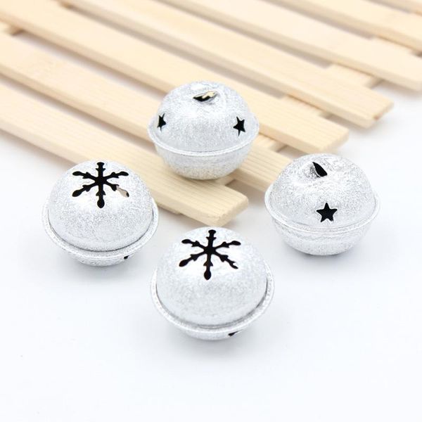 

10 шт. размер 40 мм jingle bells рождественская елка семейные рождественские украшения подвески diy ремесла ручной работы аксессуары bbyhgu