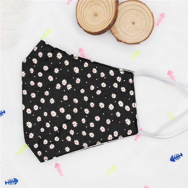 

cotton flower printing dust-proof masks washable fashion reusable cycling designer luxury face mask