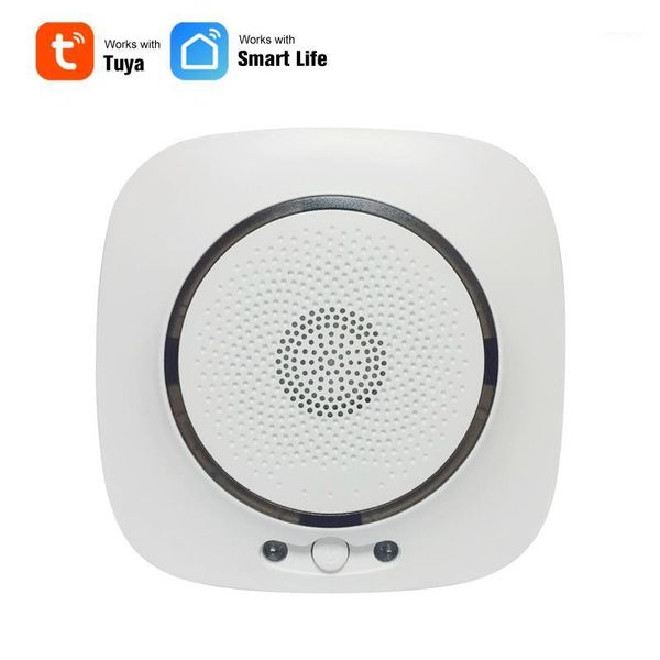 

smart home sensor wifi gas detector household combustible leak natural liquefied petroleum tester sniffer w/ sound alarm app1