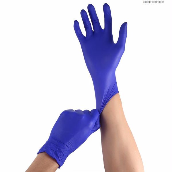 

food home for rubber original disposable 100pcs nitrile household cleaning gloves