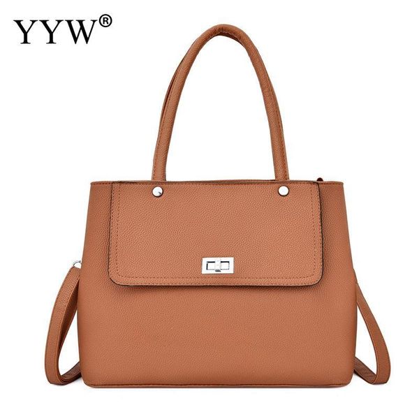 

pu leather women shoulder bags crossbody messenger bags bucket business tote clutches ladies handbags purse bolsos para mujer