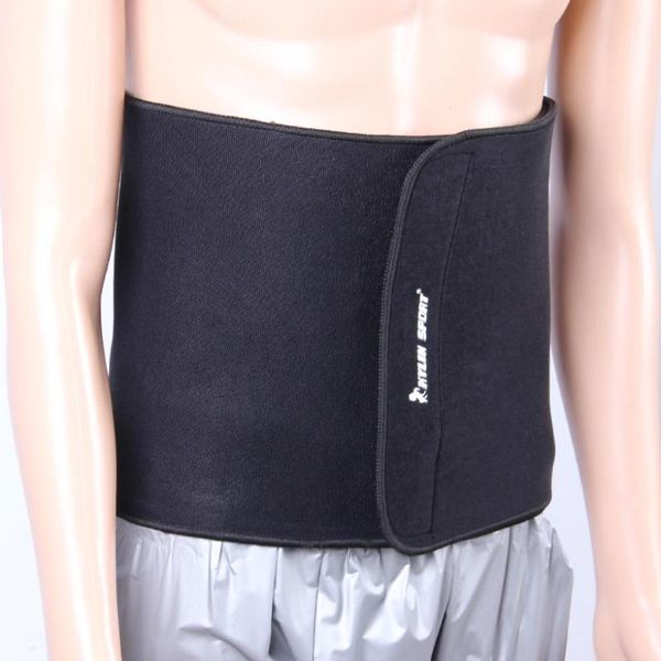 

waist support neoprene fitness back protector lumbar, Black;gray
