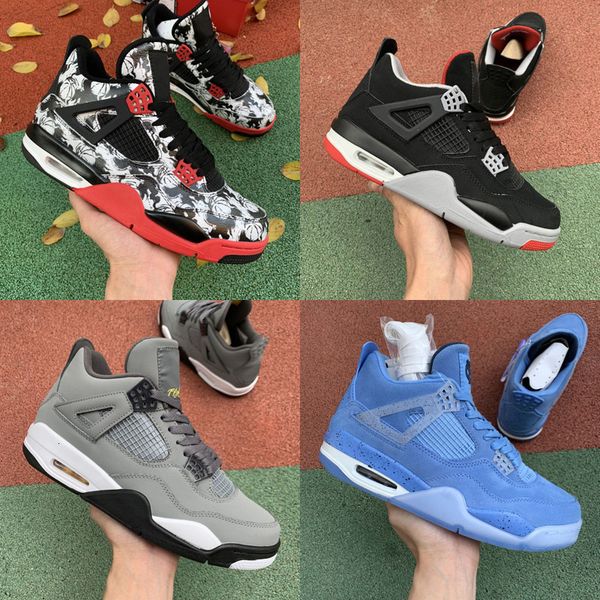 

cat 4s what the black 2020 jumpman 4 basketball shoes silt red splatter trainers cool grey wings metallic purple winter kids men sports