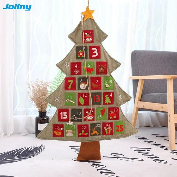 

christmas decorations hanging advent calendar tree countdown to for home1