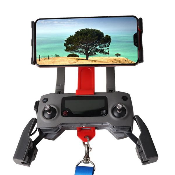 

кронштейн дистанционного управления dji mavic 2 pro увеличить дрон 360 градусов поворотный вид спереди поддержка держатель для телефона табл