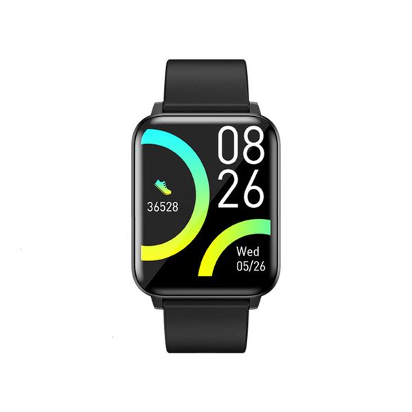 

factory sal fashion large screen narrow frame 1.69 inch thin metal dynamic heart rate temperature measurement smart watchbgt