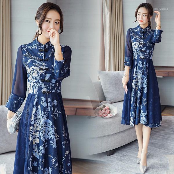 

ethnic clothing 2021 summer chinese evening dress bride tailing toast wedding cheongsam red long qipao traditional qi pao1