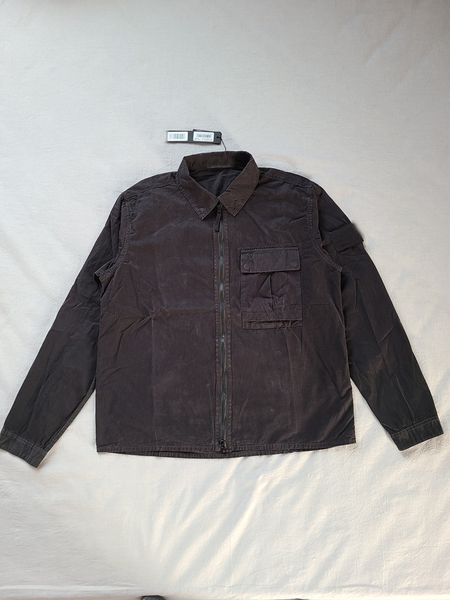 

ncaasport 3 colors 19fw 115wn overshirt old garment dye toney shirt stained clothing size: s-3xl, Black;brown