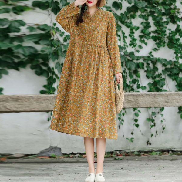 

manfp autumn g4hgt skirt cotton linen with drawstring waist shows thin medium and long skirtloose dress dresslong skirt dress and large flor, Black;gray