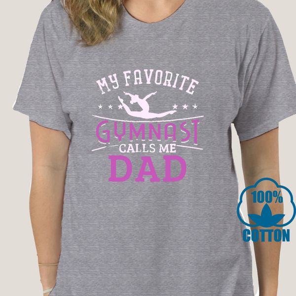 

0298d my favorite gymnast calls me dad t-shirt sport hooded sweatshirt hoodie