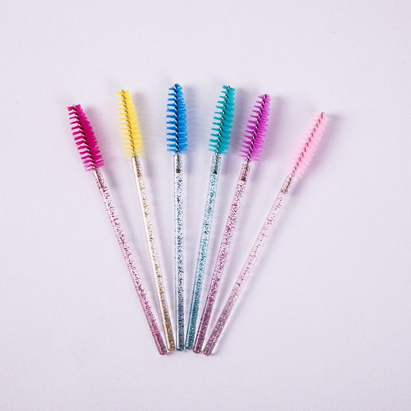 

new 1000pcs/set eyelash brushes makeup brushes disposable mascara wands applicator spoolers eye lashes cosmetic brush makeup tools hot