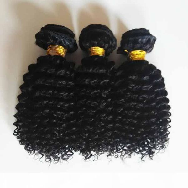 

brazilian remy human hair weft curly waves malaysian indian hair natural black unprocessed african american hair quantity is more favorable
