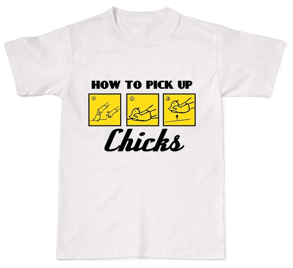 

summer fashion men t shirt how to pick up chicks funny humour girls nerd mens womens cotton t shirt t shirt sport hooded sweatshirt hoodie