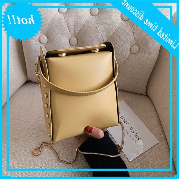 

small square 2020 new trend fashion women's single shoulder french messenger bag