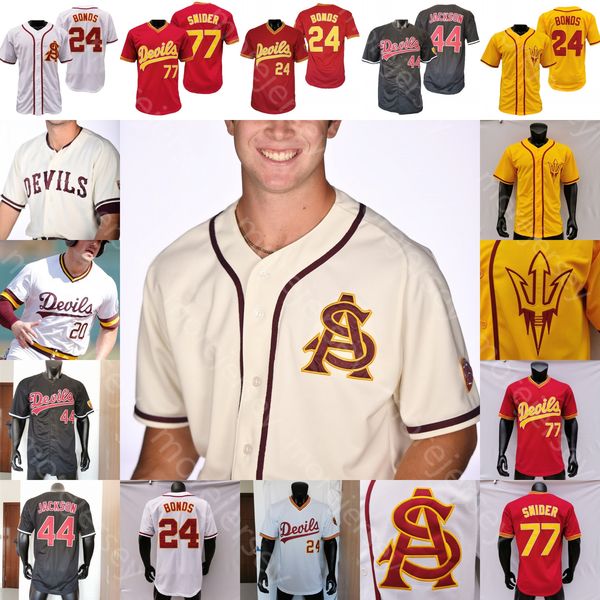 

custom asu arizona state baseball jersey ncaa college chase webster jared glenn ethan long nate baez reggie jackson ian kinsler mike leake, Blue;black