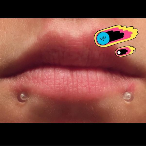 

10pcs clear acrylic labret retainer bioflex lip straight labret rings tragus helix cartilage earring stud acrylic basic retainer q sqcdov, Silver