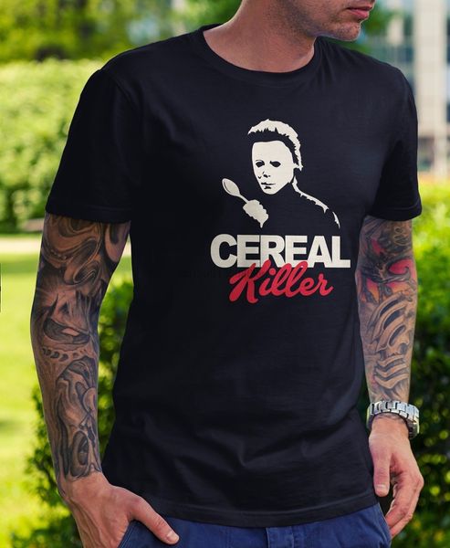 

cereal killer novelty gift funny halloween michael myers horrorcool casual pride men fashion sport hooded sweatshirt hoodie t shirt