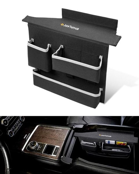 

car console organizer for f150 2020-2020 central control bag for f250 f350 raptor multipurpose storage pocket armrest bag