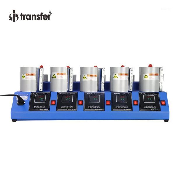 

i transfer multifunction cutter and dispenser single controller 5 in 1 digital mug sublimation heat press machine printer hpm051