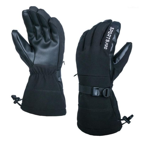 

winter ski gloves waterproof gloves with touchscreen snowboard thermal fleece warm snowmobile snow men women1
