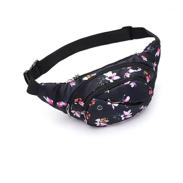 

new printing waist bag men belt pack fashion women chest handbag travel sport waist bags belly pack phone pouch1