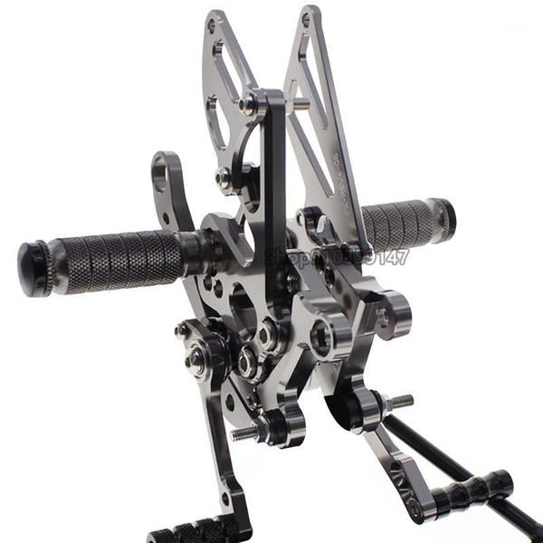 

pedals motorcycle adjustable rearsets foot pegs footrest for aprilia rsv4 rsv4rf 2009-2021 2010 2011 2012 2013 2014 20211