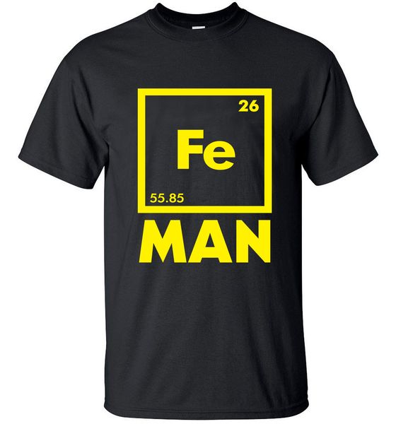 

2020 funny fe man iron science chemistry streetwear tees brand slim clothing pp sports sport hooded sweatshirt hoodie men t shirt