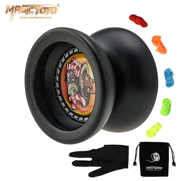 

magicyoyo t9 yoyo professional responsive yo yo can be replaced with unresponsive bearing matte surface yo-yo funny toys 1020