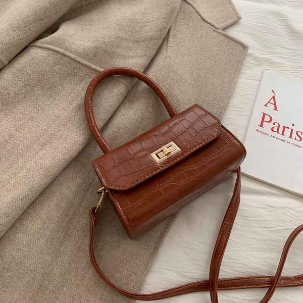 

крокодил pattern crossbody сумка для женщин 2020 малых простой сумки новой сумки bolsa feminina