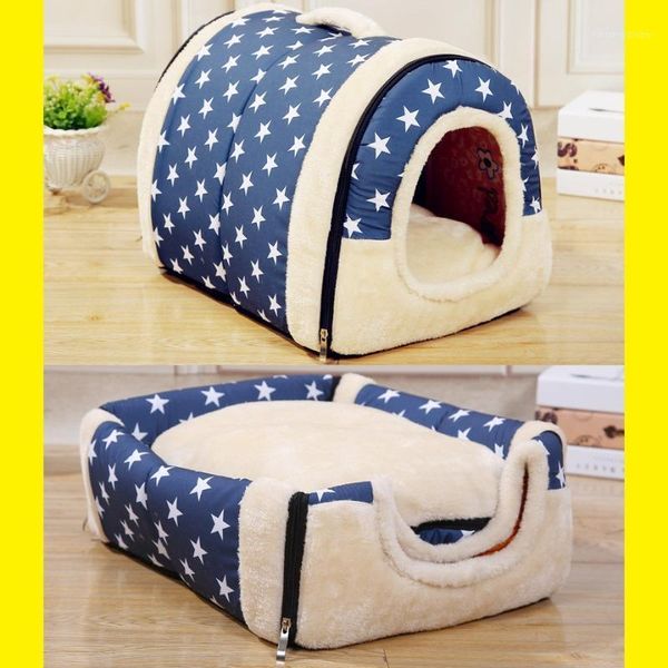 

dog warm house removable washable pet dog house for cat quality foldable sleeping bed small puppy foldable1