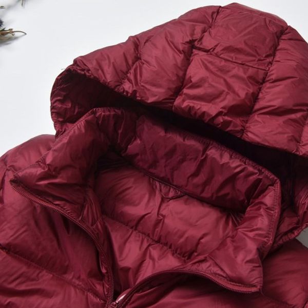 

2021 new jackets women down jacket female long windproof warm coat winter hooded detachable outwear 1kij, Black