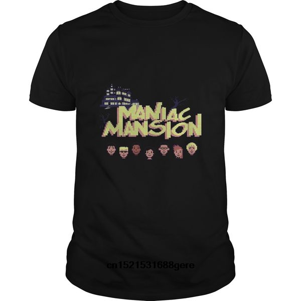 

смешной gaming [c64] maniac mansion men tee балахон дизайнеры футболка толстовка
